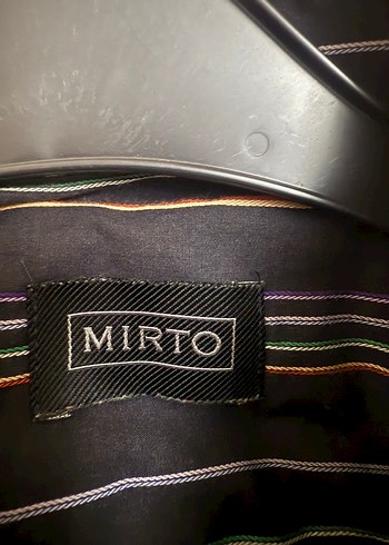 Mirto Çok Renkli Çizgili Erkek Gömlek - Görsel 3