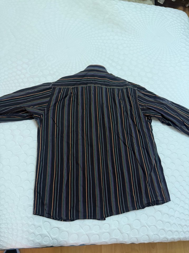 Mirto Çok Renkli Çizgili Erkek Gömlek - Görsel 2