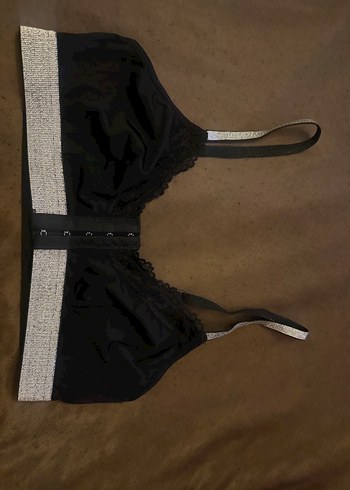 Siyah Gotik Midi Sütyen ve Külot Takımı - Görsel 3