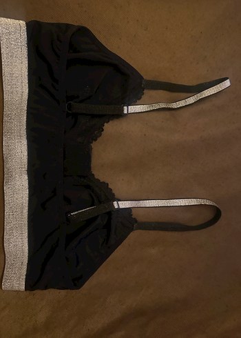 Siyah Gotik Midi Sütyen ve Külot Takımı - Görsel 4