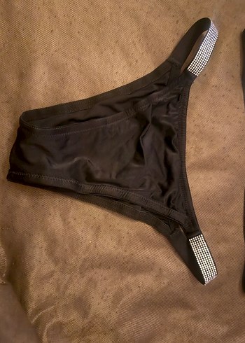 Siyah Gotik Midi Sütyen ve Külot Takımı - Görsel 5