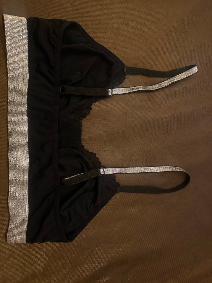 Siyah Gotik Midi Sütyen ve Külot Takımı - Görsel 4