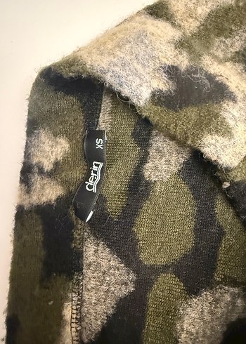 Kamuflaj Örgü Kadın Takım - Görsel 6