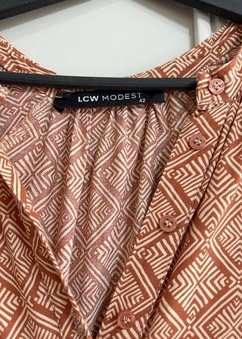 Bohem Kemerli Uzun Tesettür Elbise - Görsel 7