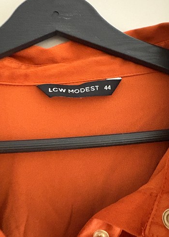 Düğmeli kiremit Süet Midi Gömlek - Görsel 2