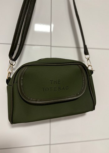 Koyu Yeşil Deri Kadın Çanta - Görsel 3