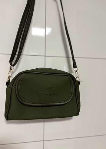 Koyu Yeşil Deri Kadın Çanta - Görsel 4