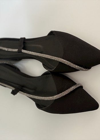 Parlak Siyah  Kadın Topuklu Ayakkabı - Görsel 3