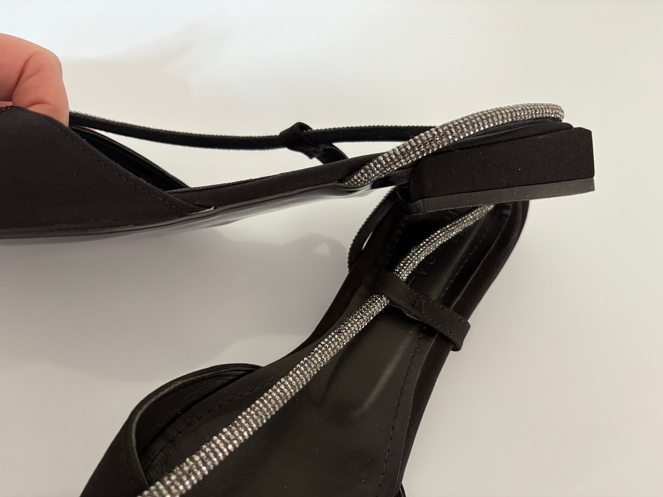 Parlak Siyah  Kadın Topuklu Ayakkabı - Görsel 4