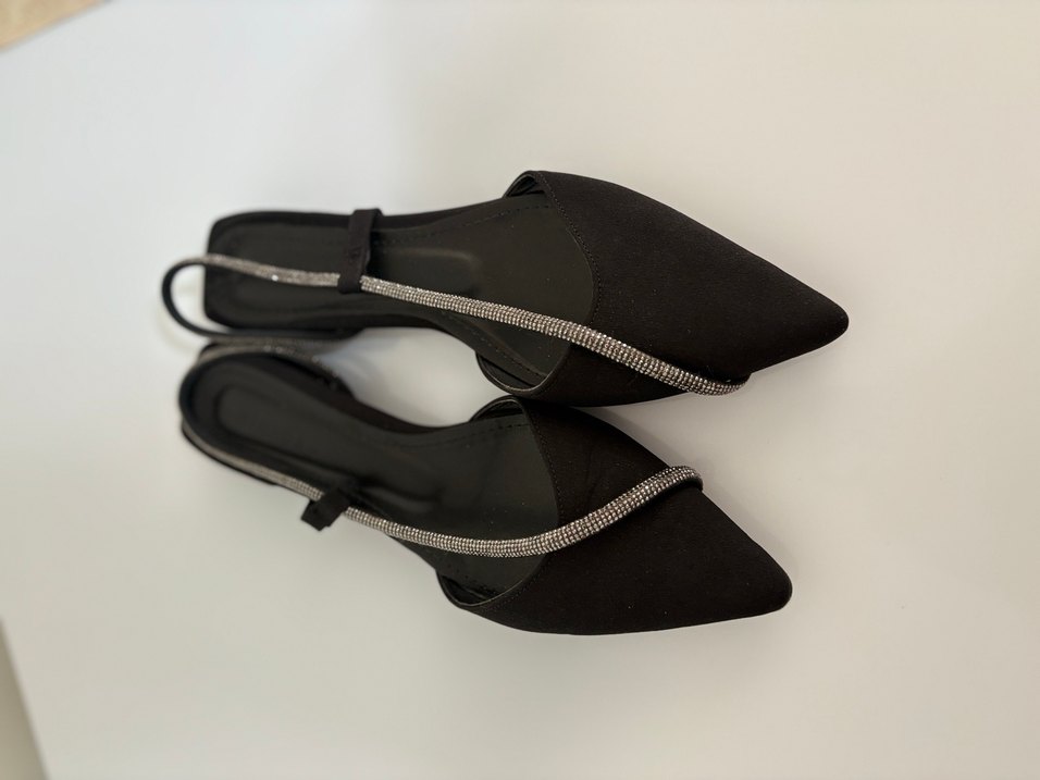 Parlak Siyah  Kadın Topuklu Ayakkabı - Görsel 3