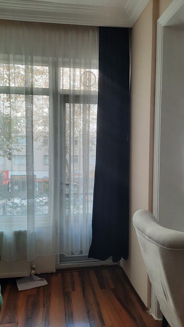 siyah fon perde - Görsel 2