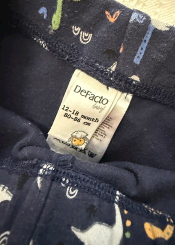 DeFacto Erkek Çocuk Gri ve Desenli Rahat Pantolon - Görsel 2