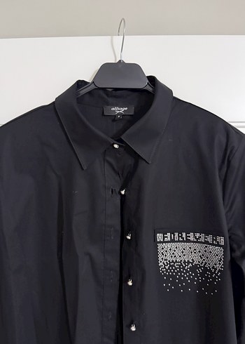 Kadın tesettür tunik gömlek - Görsel 3