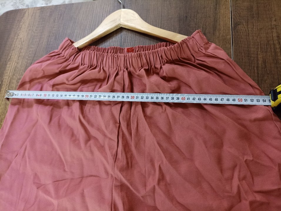 Midi Pantolon/ sortalon/ kapri/ şort gül kurusu renk - Görsel 3