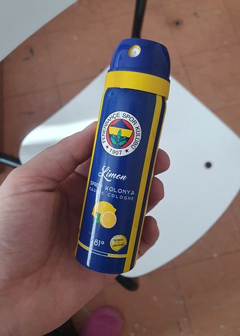 lisanslı ürün -Fenerbahçe Limon Kolonya Sprey 80°