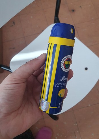 Fenerbahçe lisanslı ürün -Fenerbahçe Limon Kolonya Sprey 80°