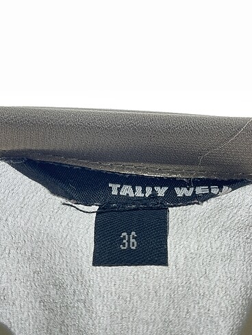 36 Beden haki Renk Tally Weijl Bluz %70 İndirimli.