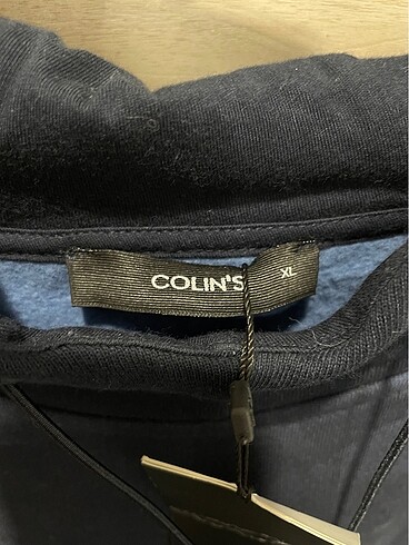 l/xl Beden lacivert Renk Colin?s sweatshirt etiketli sıfır