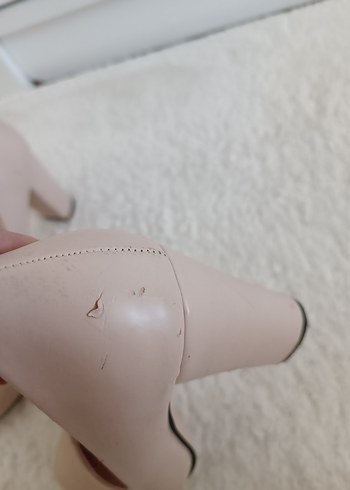 Bej Kadın Topuklu Stiletto - Diger - Görsel 7