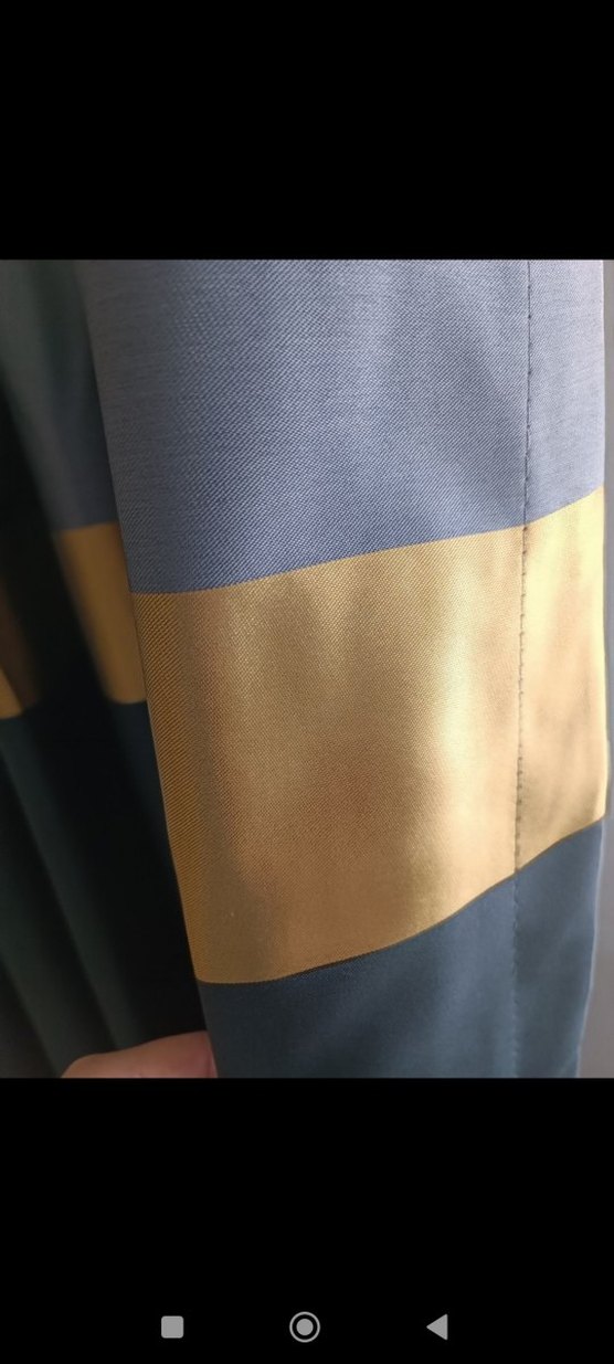 antrasit gri Modern Fon Perde - Görsel 4