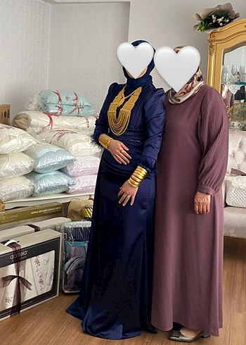 40 Beden altın Renk TESETTÜR ABİYE