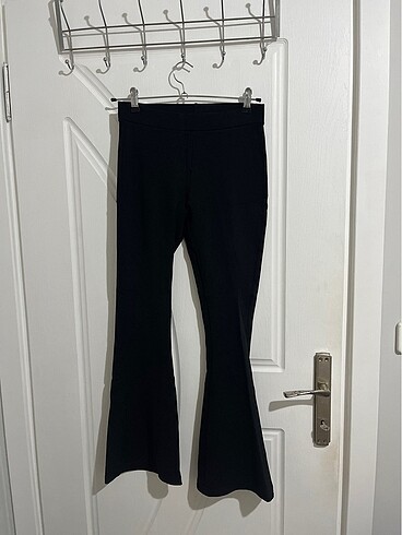 Flare pantolon tayt