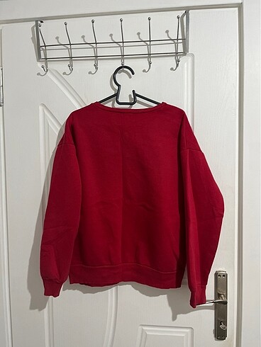 m Beden Kırmızı Sweatshirt