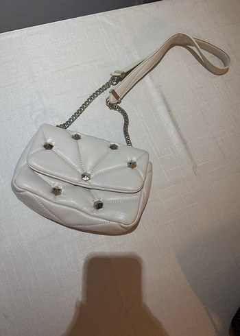 Bej Deri Tokalı Kadın Çanta - Görsel 2