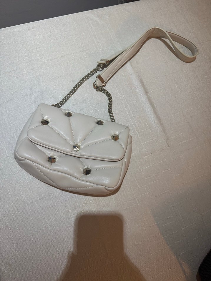 Bej Deri Tokalı Kadın Çanta - Görsel 2