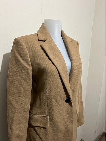 xs Beden camel Renk Zara yün kaban