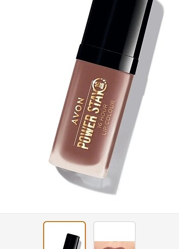 Avon likit ruj BARELY BAKED