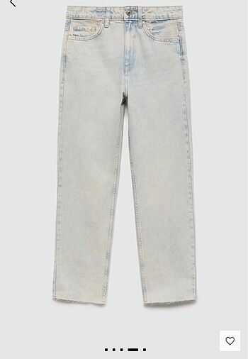 34 Beden mavi Renk Mango jean