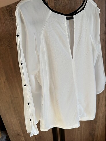 s Beden beyaz Renk Massimo Dutti bluz