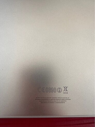  Beden Renk Samsung tablet