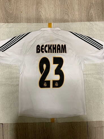 Beckham 23 Real Madrid Koleksiyonluk Forma özeldir XS beden giye