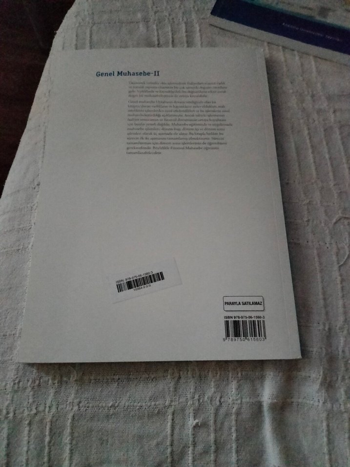 Genel Muhasebe-II Ders Kitabı - Görsel 3
