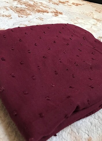 xxl Beden bordo Renk Pıt pıt şallar 