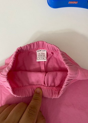 Kız Çocuk Pembe Pamuklu Basic Şort - Görsel 2