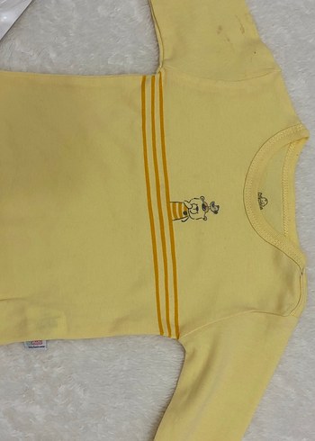 Sarı Baskılı Bebek İçlik - Görsel 3