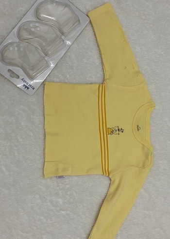 Sarı Baskılı Bebek İçlik - Görsel 2