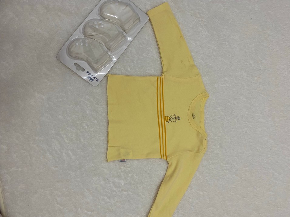 Sarı Baskılı Bebek İçlik - Görsel 2