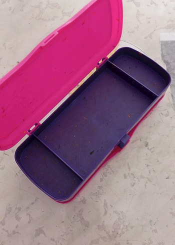 Pembe Tokalı Renkli Çocuk kalemlik kutusu - Görsel 2