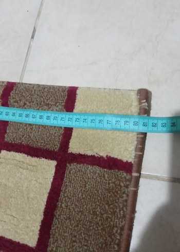 Beden Bordo Nakışlı Klasik Halı
