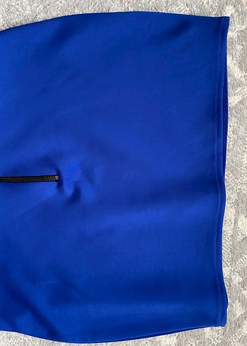 mavi mini Etek - Görsel 2