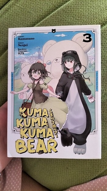 Kuma kuma kuma bear mangası 3. Cilt