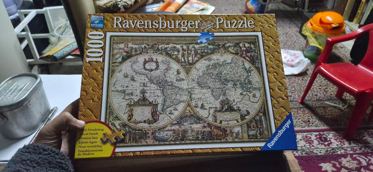Vensburger Dünya Haritası Puzzle - Görsel 3
