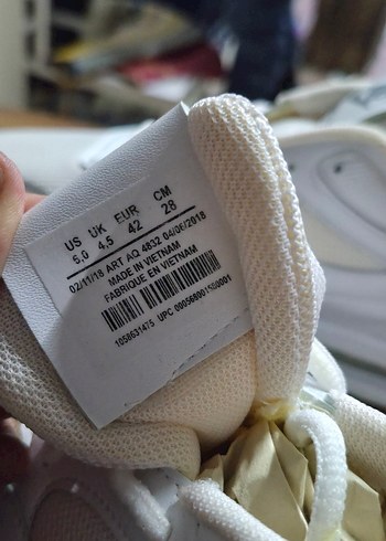 Nike Air Max Beyaz unisex Spor Ayakkabı - Görsel 5