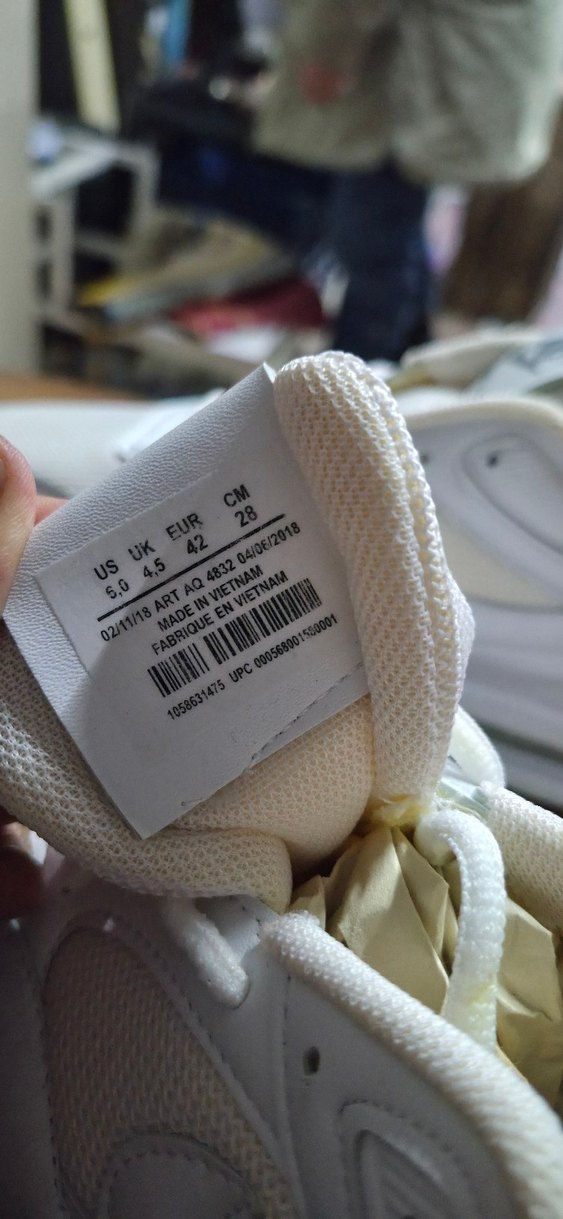 Nike Air Max Beyaz unisex Spor Ayakkabı - Görsel 5