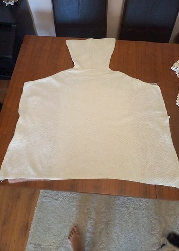 Kolsuz Boğazlı Kürk Detaylı Tünik - Görsel 2