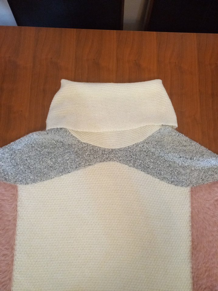 Kolsuz Boğazlı Kürk Detaylı Tünik - Görsel 3